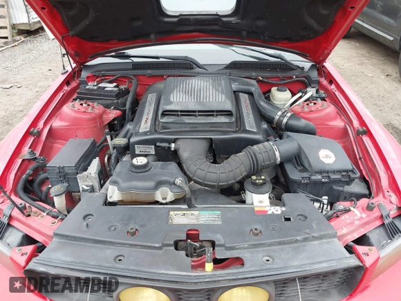 2006 Ford Mustang GT Deluxe with VIN 1ZVFT85H265120003, listed as a IAAI auction lot 41810689 with 93,878 mi miles. Bid and sale history available at carsss.com. Image 10.