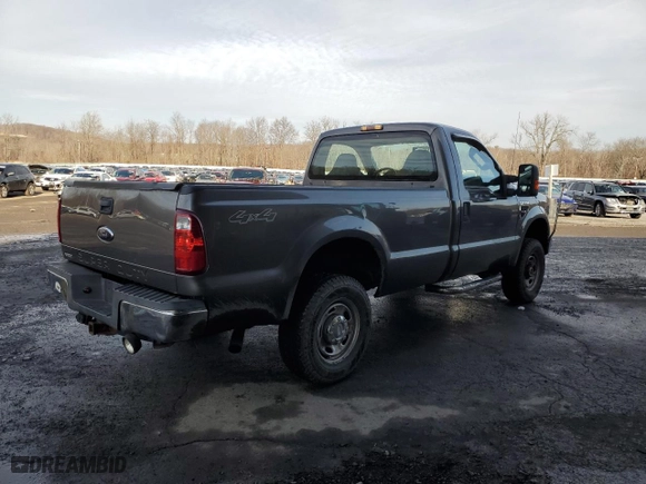 2010 Ford Super Duty F-250 SRW XL with VIN 1FTNF2B57AEB11030, listed as a Copart auction lot 84527444 with 59,922 mi miles and Salvage Title. Bid and sale history available at carsss.com. Image 3.