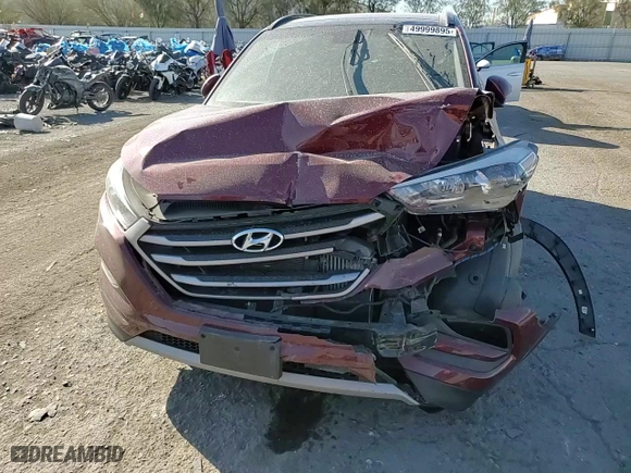 2018 Hyundai Tucson Value with VIN KM8J3CA2XJU782455, listed as a Copart auction lot 49999895 with 49,250 mi miles and Salvage Title. Bid and sale history available at carsss.com. Image 11.