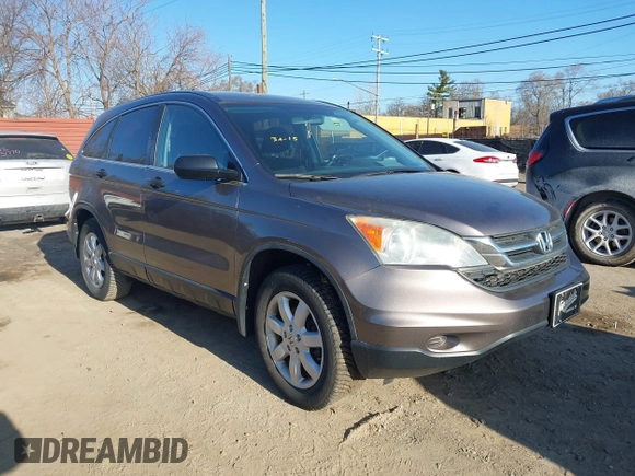 2011 Honda CR-V SE with VIN 5J6RE4H45BL047298, listed as a IAAI auction lot 42059097 with 110,433 mi miles. Bid and sale history available at carsss.com. Image 1.