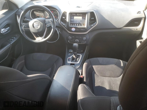2015 Jeep Cherokee Latitude with VIN 1C4PJMCB6FW541625, listed as a Copart auction lot 54527515 with 120,997 mi miles and Salvage Title. Bid and sale history available at carsss.com. Image 8.