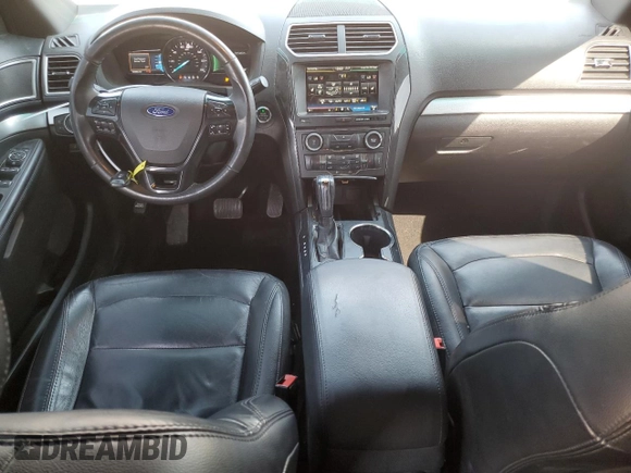 2016 Ford Explorer XLT with VIN 1FM5K8D88GGA85195, listed as a Copart auction lot 50878445 with 100,660 mi miles and Salvage Title. Bid and sale history available at carsss.com. Image 8.