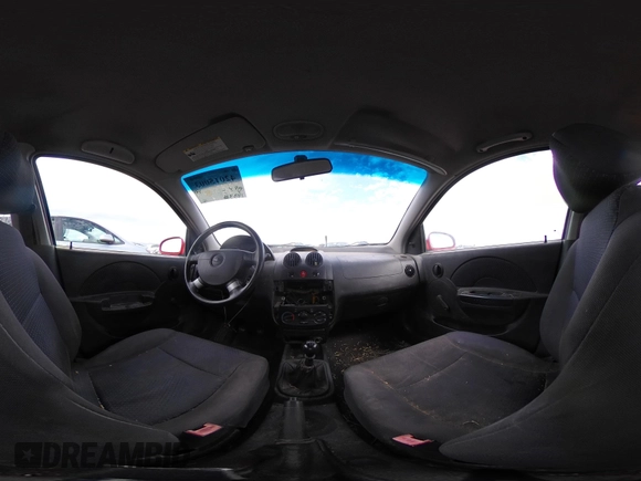 2006 Chevrolet Aveo LS with VIN KL1TD66696B652250, listed as a IAAI auction lot 42015003 with 143,336 mi miles and . Bid and sale history available at DreamBid. Image 19.