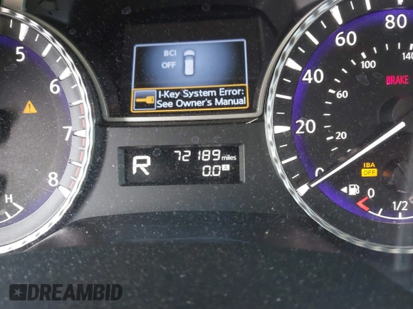 2014 Infiniti QX60 with VIN 5N1AL0MM4EC535228, listed as a IAAI auction lot 41900787 with 72,189 mi miles and . Bid and sale history available at carsss.com. Image 15.
