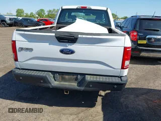 2017 Ford F-150 XL with VIN 1FTEX1C82HKD56460, listed as a IAAI auction lot 41863054 with 203,276 mi miles. Bid and sale history available at carsss.com. Image 16.