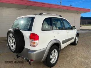 2003 Toyota RAV4 with VIN JTEGH20V430102416, listed as a Copart auction lot 48237975 with 199,382 mi miles and Clean Title. Bid and sale history available at DreamBid. Image 4.
