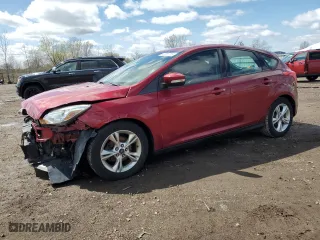 2014 Ford Focus SE with VIN 1FADP3K20EL379624, listed as a Copart auction lot 52266755 with 70,822 mi miles and Salvage Title. Bid and sale history available at carsss.com. Image 1.