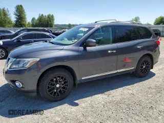 2013 Nissan Pathfinder SL z VIN 5N1AR2MM0DC629809, wystawiony jako Copart lot #60355695 z przebiegiem 92 617 mil mil oraz Czysty tytuł • Clean title. Historia ofert i sprzedaży dostępna na DreamBid. Obrazek 1.