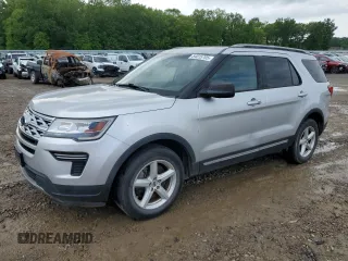 2018 Ford Explorer XLT z VIN 1FM5K7D81JGC69458, wystawiony jako Copart lot #54015705 z przebiegiem 169 783 mil mil oraz Szkoda całkowita • Salvage title. Historia ofert i sprzedaży dostępna na DreamBid. Obrazek 1.