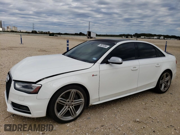 2013 Audi S4 Premium Plus with VIN WAUBGAFL3DA183161, listed as a Copart auction lot 78975384 with 142,254 mi miles and Salvage Title. Bid and sale history available at DreamBid. Image 1.