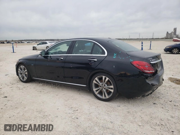 2018 Mercedes-Benz C 350e with VIN 55SWF4HB0JU238745, listed as a Copart auction lot 88916345 with 44,808 mi miles and Salvage title. Bid and sale history available at DreamBid. Image 2.