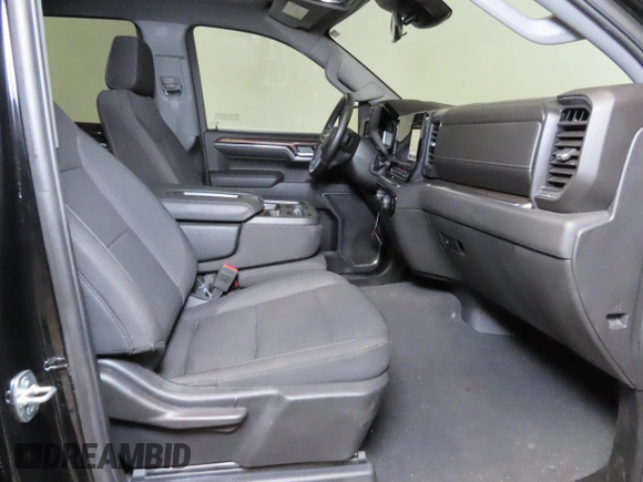 2024 Chevrolet Silverado 1500 LT with VIN 3GCPDKEK2RG420277, listed as a Copart auction lot 56982855 with 9,639 mi miles and Salvage Title. Bid and sale history available at DreamBid. Image 5.