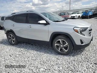 2020 GMC Terrain SLT with VIN 3GKALVEV1LL137814, listed as a Copart auction lot 47792555 with 92,714 mi miles and Salvage Title. Bid and sale history available at DreamBid. Image 4.