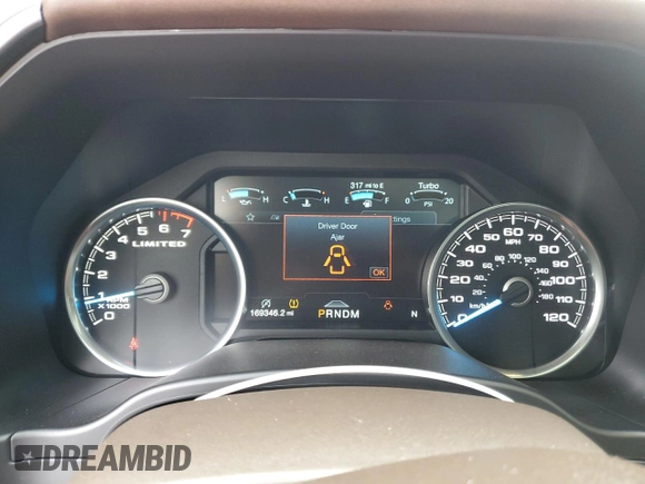 2019 Ford F-150 Limited with VIN 1FTEW1EG8KFA09819, listed as a Copart auction lot 47557435 with 169,346 mi miles and Salvage Title. Bid and sale history available at carsss.com. Image 9.