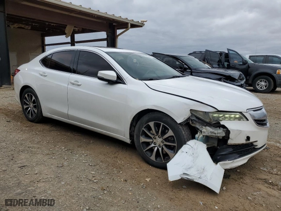 2015 Acura TLX with VIN 19UUB1F33FA016720, listed as a Copart auction lot 48022515 with 170,127 mi miles and Salvage Title. Bid and sale history available at carsss.com. Image 4.