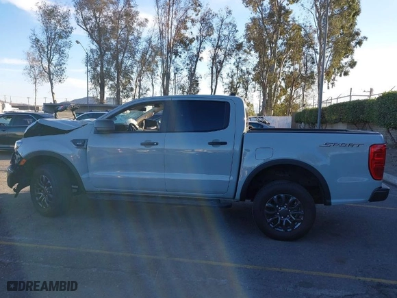 2023 Ford Ranger XL with VIN 1FTER4EH6PLE02485, listed as a IAAI auction lot 41291246 with 25,230 mi miles. Bid and sale history available at carsss.com. Image 14.