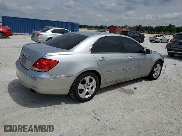 2007 Acura RL Technology with VIN JH4KB16697C004575, listed as a Copart auction lot 50403805 with 138,040 mi miles and Non repairable. Bid and sale history available at DreamBid. Image 3.