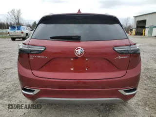 2023 Buick Envision Avenir with VIN LRBFZSR40PD223951, listed as a Copart auction lot 53272795 with 6,842 mi miles and Salvage Title. Bid and sale history available at carsss.com. Image 6.