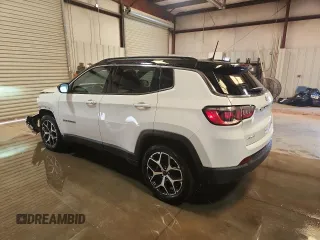 2025 Jeep Compass Limited with VIN 3C4NJDCN8ST594716, listed as a Copart auction lot 64722335 with 862 mi miles and Clean title. Bid and sale history available at DreamBid. Image 2.