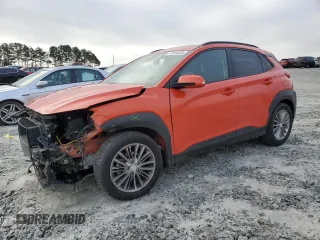 2020 Hyundai Kona SEL Plus with VIN KM8K62AAXLU558232, listed as a Copart auction lot 42994335 with 88,529 mi miles and Salvage Title. Bid and sale history available at carsss.com. Image 1.