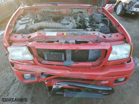2005 Ford Ranger XL with VIN 1FTYR10U35PA26432, listed as a Copart auction lot 87755465 with 139,304 mi miles and Salvage Title. Bid and sale history available at carsss.com. Image 12.