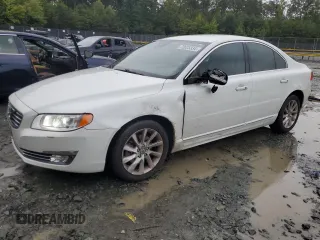 2014 Volvo S80 3.2L with VIN YV1952AS5E1179586, listed as a Copart auction lot 72625334 with 170,240 mi miles and Salvage Title. Bid and sale history available at carsss.com. Image 1.