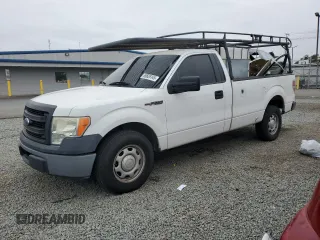2013 Ford F-150 XL with VIN 1FTMF1CMXDKD83833, listed as a Copart auction lot 59626145 with 147,092 mi miles and Salvage title. Bid and sale history available at DreamBid. Image 1.