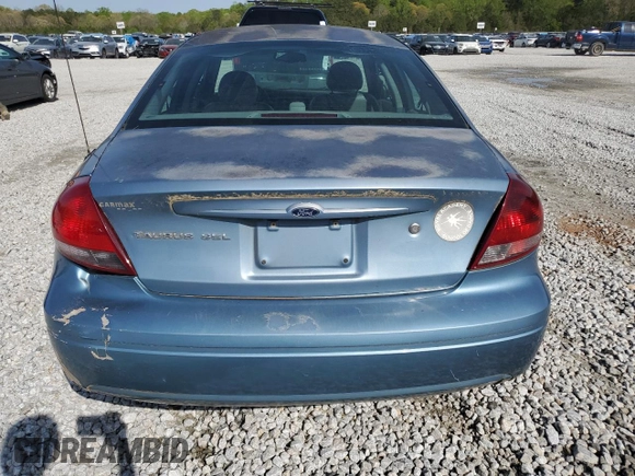 2005 Ford Taurus SEL with VIN 1FAFP56215A234943, listed as a Copart auction lot 51486595 with 222,307 mi miles and Salvage Title. Bid and sale history available at DreamBid. Image 6.