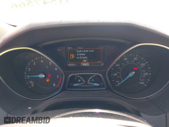 2017 Ford Focus Titanium с VIN 1FADP3J22HL230024, выставлен на аукционе IAAI как лот 41547566 с пробегом 146 969 миль миль и . История ставок и продаж доступна на DreamBid. Изображение 7.