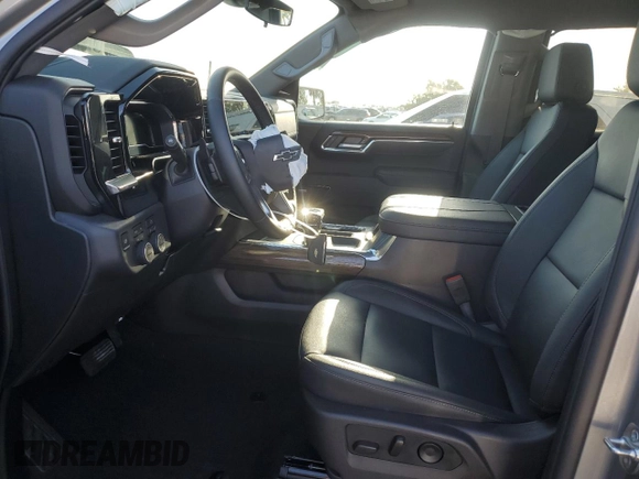 2025 Chevrolet Silverado 1500 with VIN 3GCUKFE80SG128699, listed as a Copart auction lot 52393645 with 5,759 mi miles and Salvage Title. Bid and sale history available at DreamBid. Image 7.