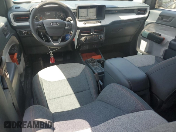2024 Ford Maverick XLT with VIN 3FTTW8J97RRB42026, listed as a Copart auction lot 61240495 with 22,111 mi miles and Salvage title. Bid and sale history available at DreamBid. Image 8.