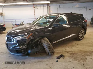 2021 Acura RDX w/Technology Package with VIN 5J8TC2H57ML025175, listed as a Copart auction lot 49511653 with 26,307 mi miles. Bid and sale history available at carsss.com. Image 1.