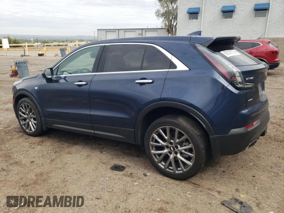 2021 Cadillac XT4 AWD Luxury with VIN 1GYFZBR41MF003522, listed as a Copart auction lot 69144164 with 17,953 mi miles and Salvage Title. Bid and sale history available at carsss.com. Image 2.