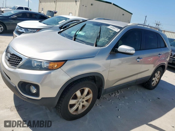 2013 Kia Sorento LX with VIN 5XYKTCA67DG345949, listed as a Copart auction lot 54069275 with 78,473 mi miles and Clean Title. Bid and sale history available at carsss.com. Image 1.