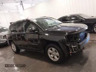 2014 Jeep Compass Sport with VIN 1C4NJCBA3ED777881, listed as a IAAI auction lot 41845518 with 113,566 mi miles. Bid and sale history available at carsss.com. Image 14.