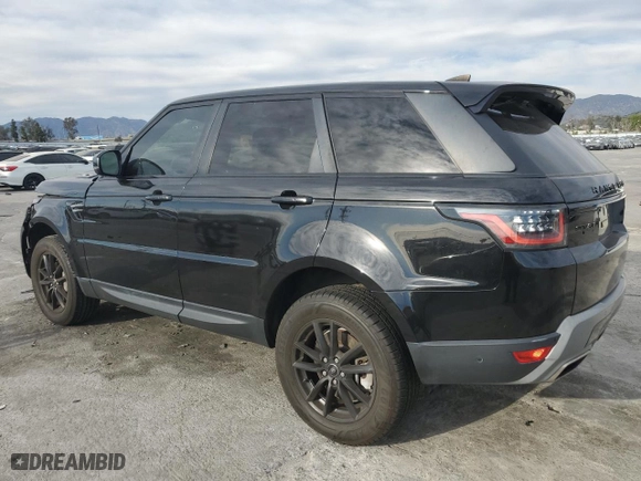 2018 Land Rover Range Rover Sport SE with VIN SALWG2RV3JA401532, listed as a Copart auction lot 47142195 with 0 mi miles and Salvage Title. Bid and sale history available at carsss.com. Image 2.