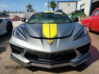 2022 Chevrolet Corvette 3LT with VIN 1G1YC3D41N5108574, listed as a Copart auction lot 74535184 with 4,371 mi miles and Non Repairable. Bid and sale history available at carsss.com. Image 5.