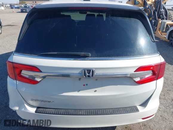 2019 Honda Odyssey EX-L with VIN 5FNRL6H78KB043279, listed as a IAAI auction lot 42041202 with 67,007 mi miles. Bid and sale history available at carsss.com. Image 17.