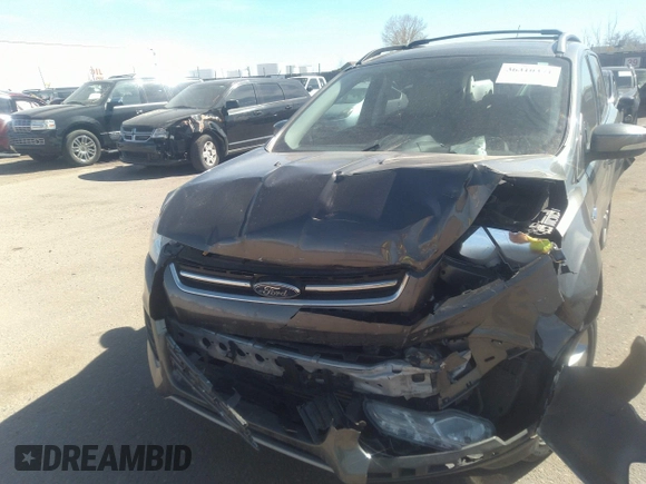 2013 Ford Escape SEL with VIN 1FMCU9H9XDUB32041, listed as a IAAI auction lot 36310371 with 99,560 mi miles. Bid and sale history available at carsss.com. Image 6.