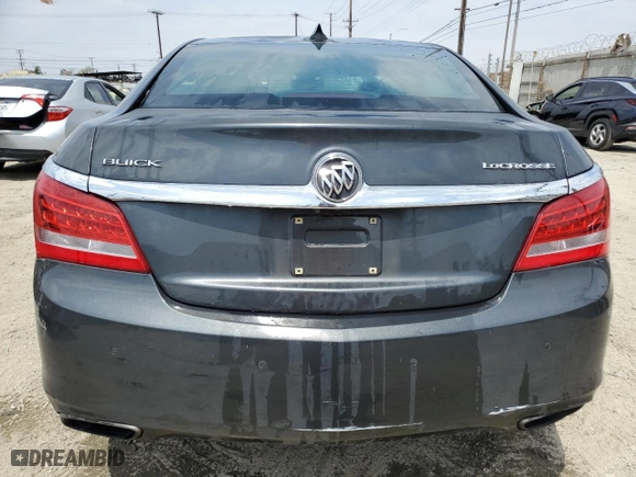 2016 Buick LaCrosse Leather with VIN 1G4GB5G38GF254113, listed as a Copart auction lot 53390345 with 162,295 mi miles and Clean Title. Bid and sale history available at carsss.com. Image 6.