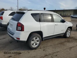 2014 Jeep Compass Altitude with VIN 1C4NJCBA5ED749760, listed as a Copart auction lot 58363764 with 113,120 mi miles and Salvage Title. Bid and sale history available at carsss.com. Image 3.