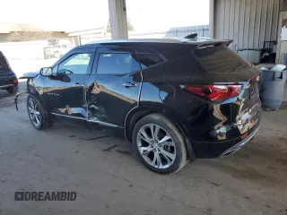 2020 Chevrolet Blazer Premier with VIN 3GNKBLRS8LS580997, listed as a Copart auction lot 47553255 with 46,373 mi miles and Salvage title. Bid and sale history available at DreamBid. Image 2.