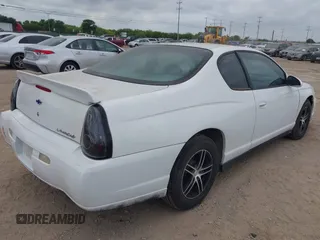 2004 Chevrolet Monte Carlo LS with VIN 2G1WW12E749428112, listed as a IAAI auction lot 42080440 with 136,463 mi miles. Bid and sale history available at carsss.com. Image 4.