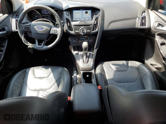 2017 Ford Focus Titanium with VIN 1FADP3J28HL209081, listed as a Copart auction lot 59171635 with 120,201 mi miles and Salvage title. Bid and sale history available at DreamBid. Image 8.