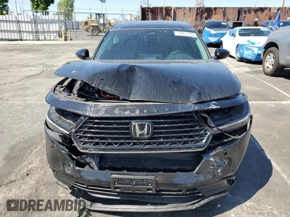 2023 Honda Accord EX-L with VIN 1HGCY2F6XPA066641, listed as a Copart auction lot 53861405 with 7,390 mi miles and Salvage title. Bid and sale history available at DreamBid. Image 5.