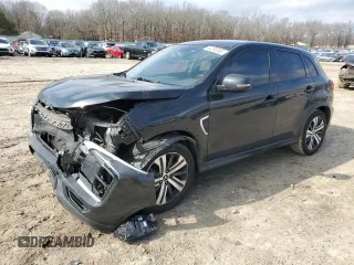 2021 Mitsubishi Outlander Sport SE with VIN JA4APVAU0MU026458, listed as a Copart auction lot 44255385 with 99,013 mi miles and Salvage Title. Bid and sale history available at carsss.com. Image 1.