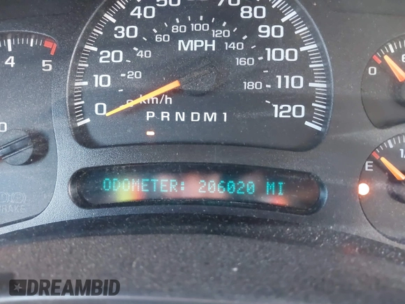 2007 Chevrolet Silverado 1500 with VIN 1GBHC29D37E134322, listed as a IAAI auction lot 41794042 with 206,020 mi miles and . Bid and sale history available at DreamBid. Image 15.