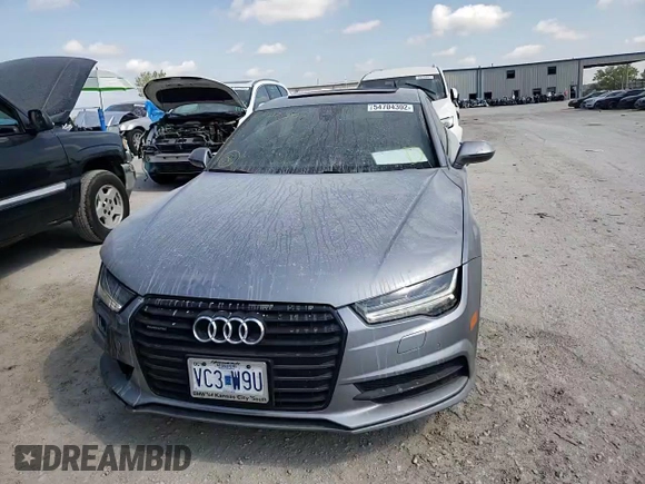 2016 Audi A7 3.0 Prestige with VIN WAU2GAFC0GN068451, listed as a Copart auction lot 54704302 with 41,130 mi miles. Bid and sale history available at carsss.com. Image 11.