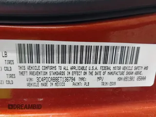 2014 Dodge Journey SE with VIN 3C4PDCAB8ET136794, listed as a IAAI auction lot 41986986 with 142,080 mi miles and . Bid and sale history available at DreamBid. Image 9.