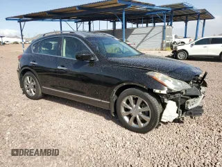 2011 Infiniti EX Journey with VIN JN1AJ0HR5BM853173, listed as a Copart auction lot 76374454 with 112,513 mi miles and Salvage Title. Bid and sale history available at carsss.com. Image 4.